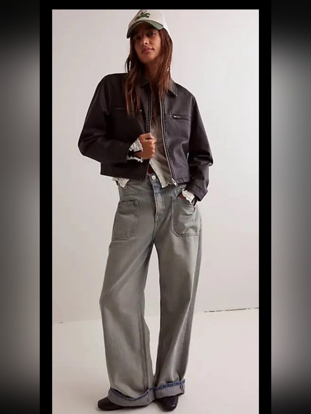 NWT We The Free Palmer Cuffed Jeans
